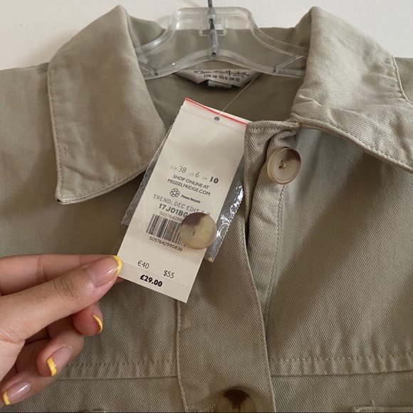 NWT Asos Light Green Shacket - Picture 4 of 4